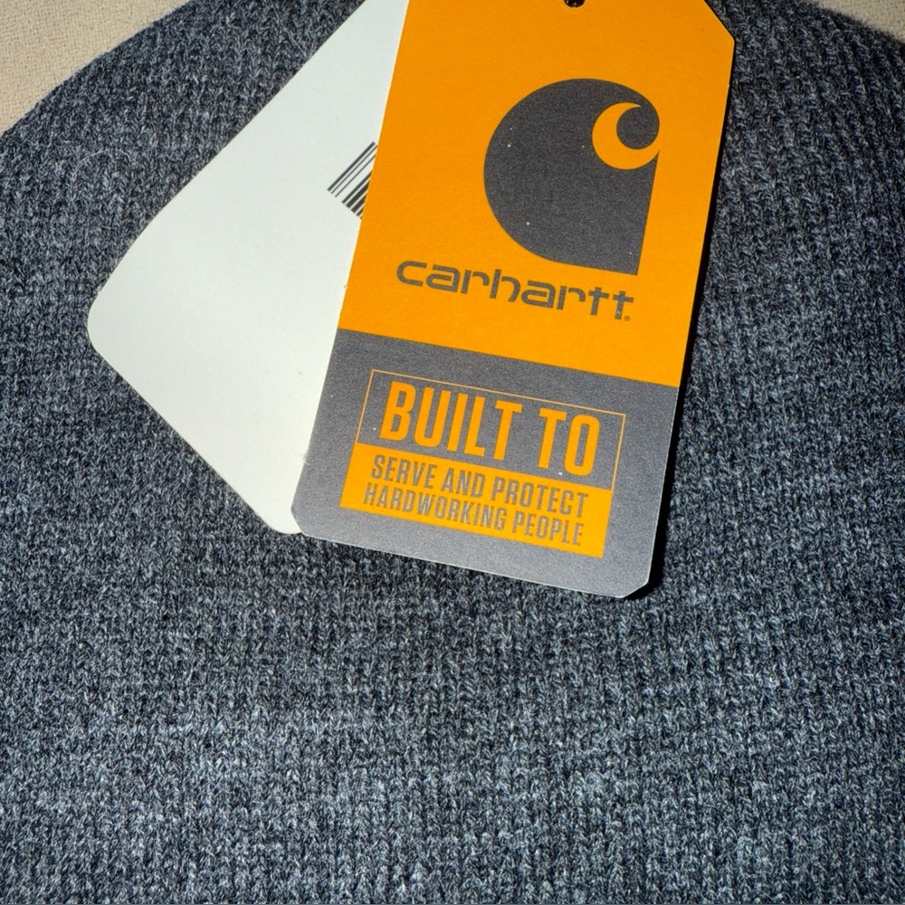 Carhartt Charcoal Knit Hat NEW - Picture 3 of 6